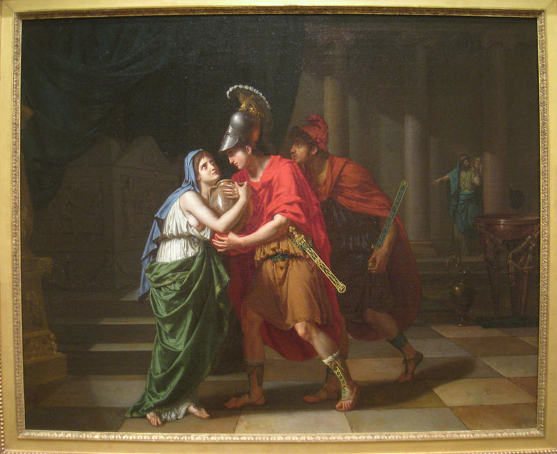 Électre recevant les cendres de son frère, Oreste - Jean-Baptiste Wicar