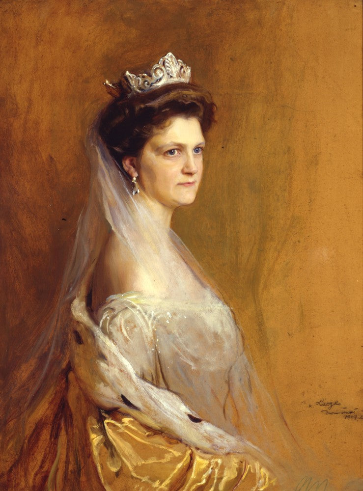 Grand Duchess of Hesse and by Rhine, born Princess Elenore of Solms-Hohensolms-Liche - Philip of László