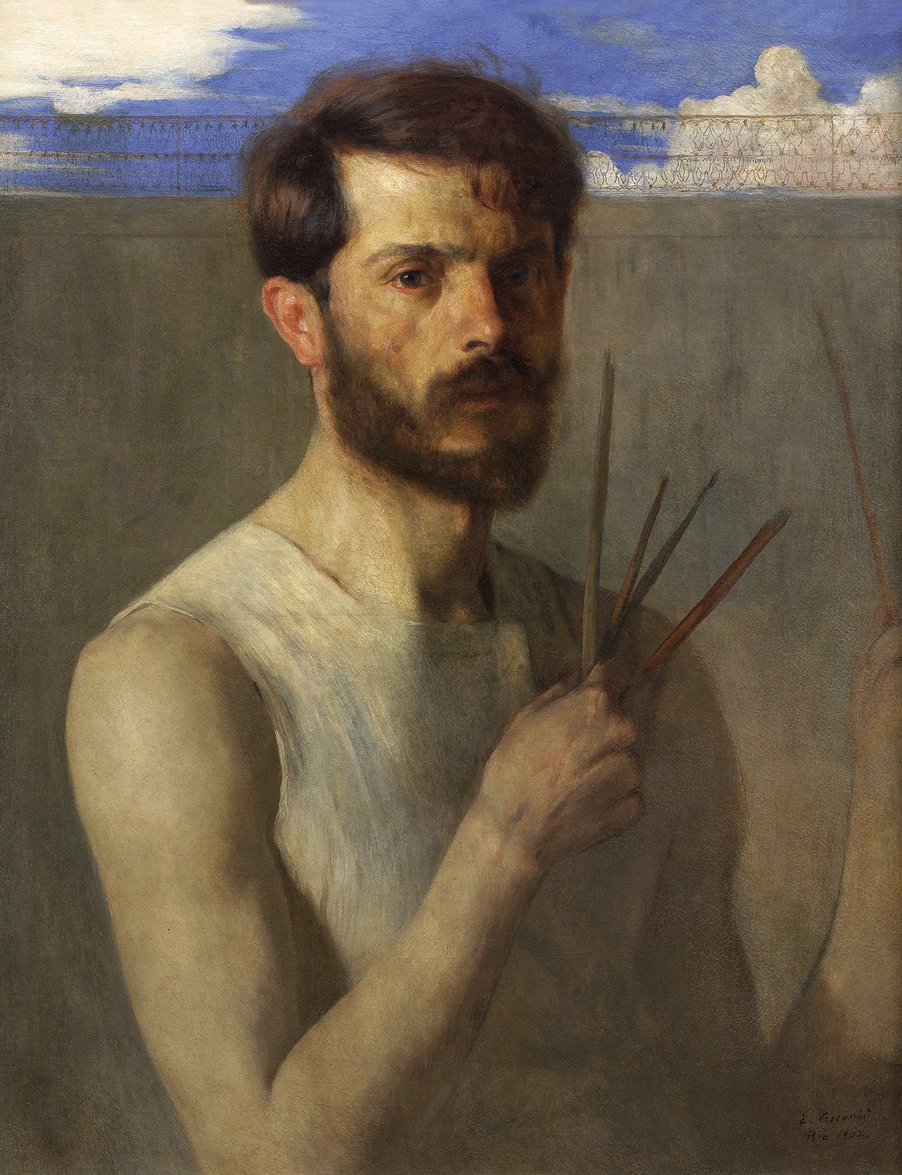 Autoportrait 1902 - Eliseu Visconti