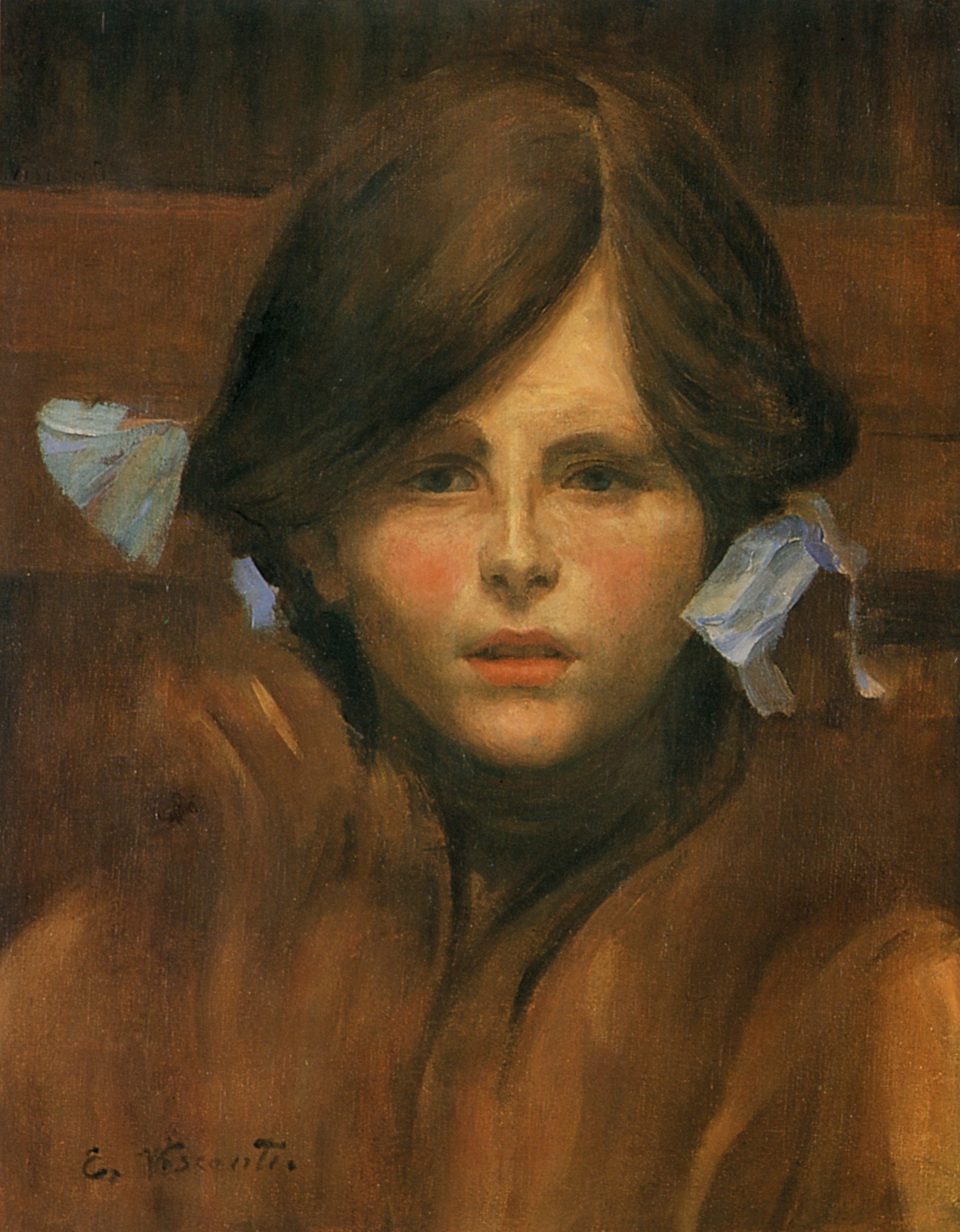 Portrait d'Yvonne - Eliseu Visconti