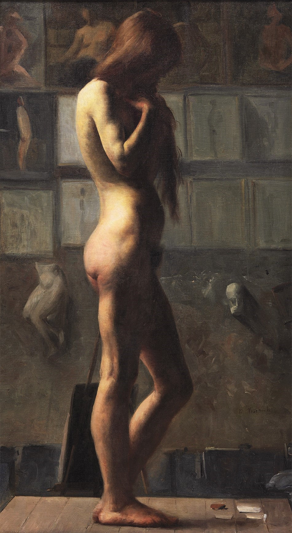 O modèle - Eliseu Visconti