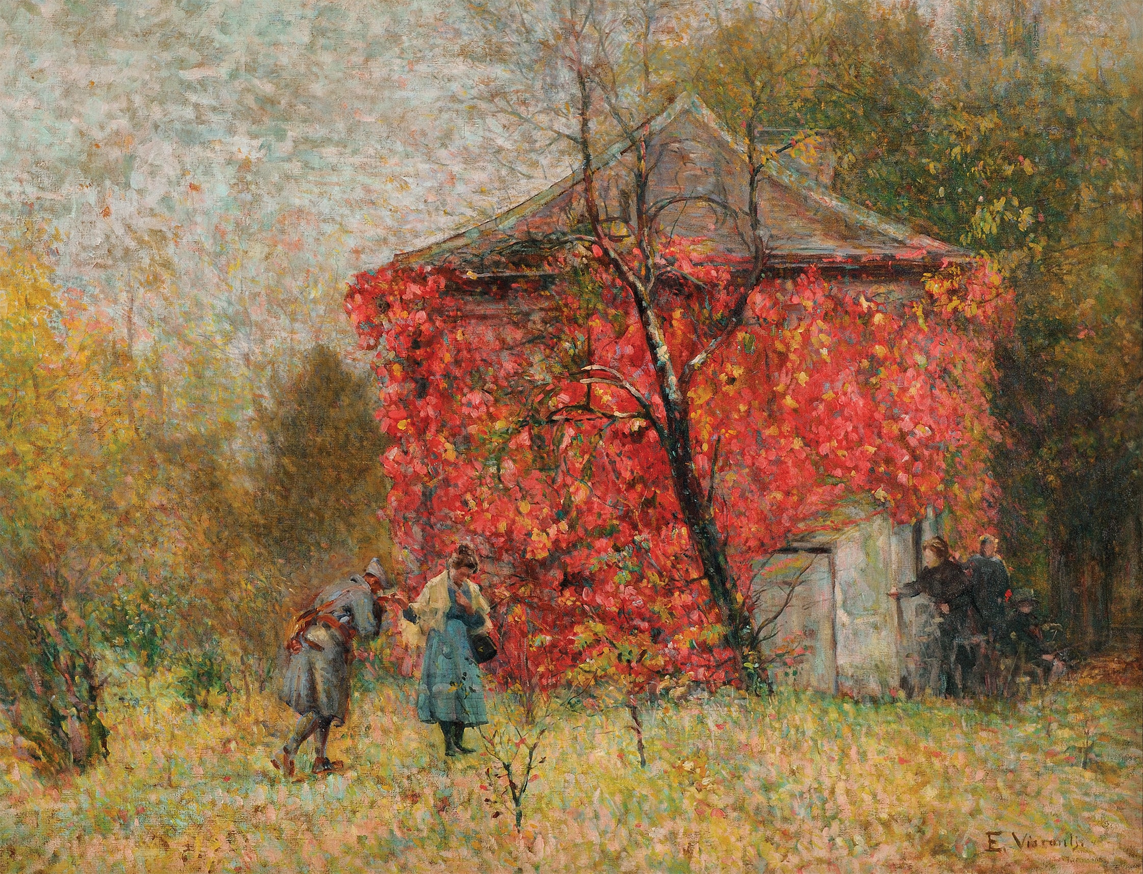 Volta às trincheiras - Eliseu Visconti