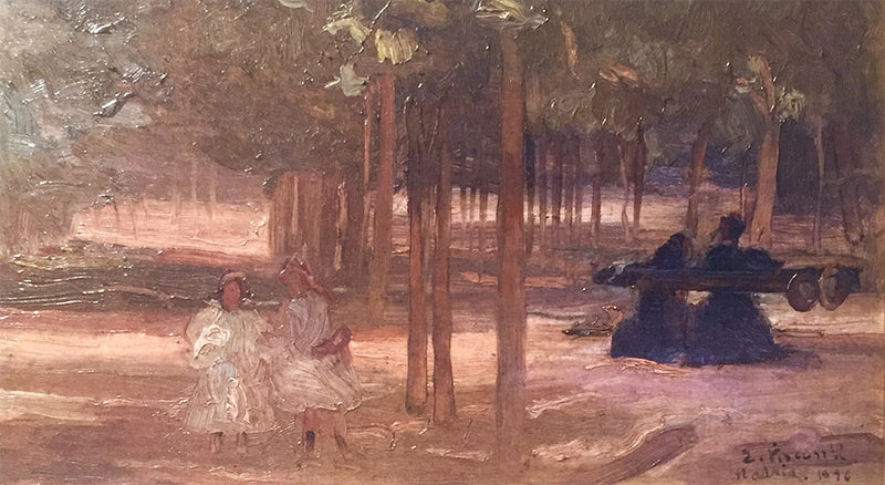 Paysage à Madrid - Eliseu Visconti