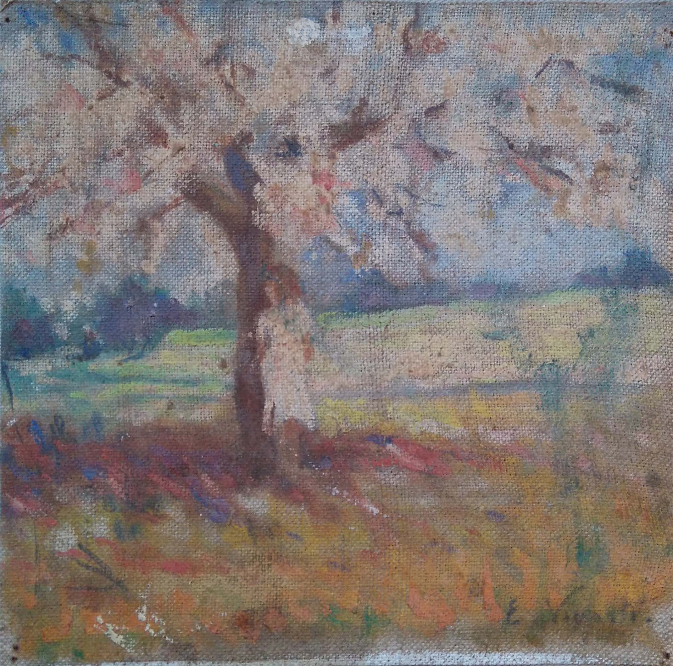 Menina na árvore - Eliseu Visconti