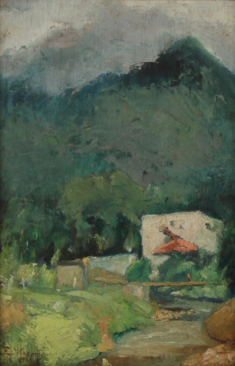 Paysage avec riacho - Eliseu Visconti