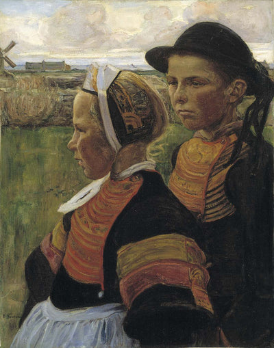 Le frère et la soeur, Penmarc'h - Elizabeth Nourse