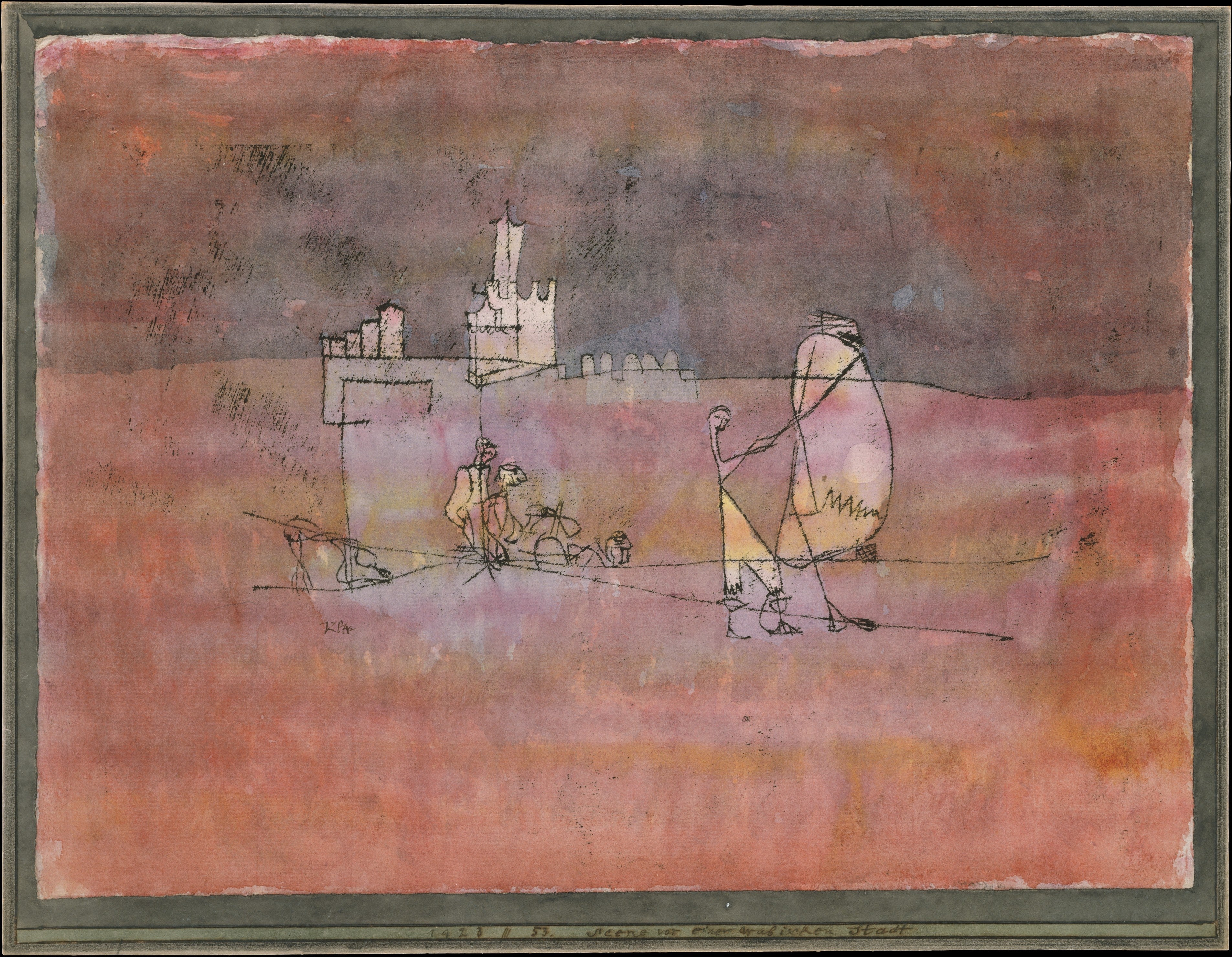 Episode Before an Arab City - Paul Klee