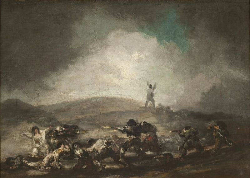 War Scene - Francisco de Goya