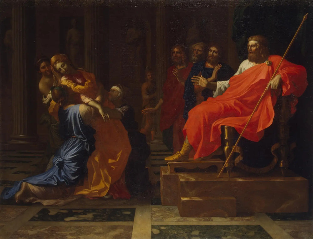 Esther devant Assuérus - Nicolas Poussin - Alpha Reproduction