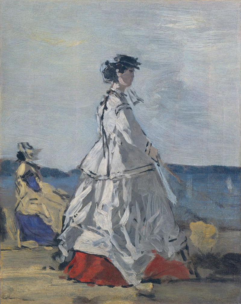 Princess Pauline of Metternich on the Beach - Eugène Boudin