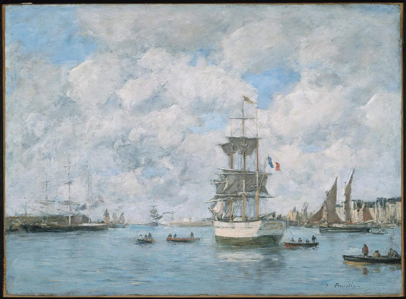 Port of Le Havre - Eugène Boudin