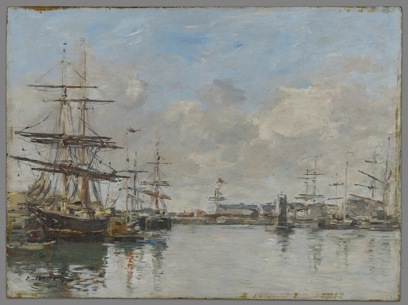 The Port of Le Havre - Eugène Boudin