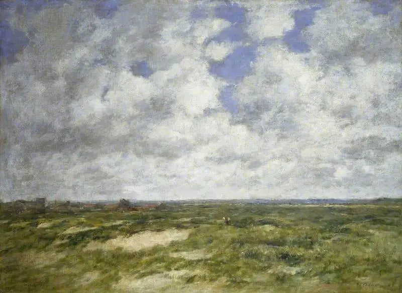 Berck, Cloudy Landscape - Eugène Boudin