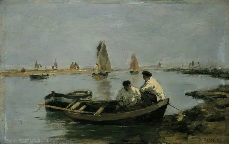 The Estuary - Eugène Boudin