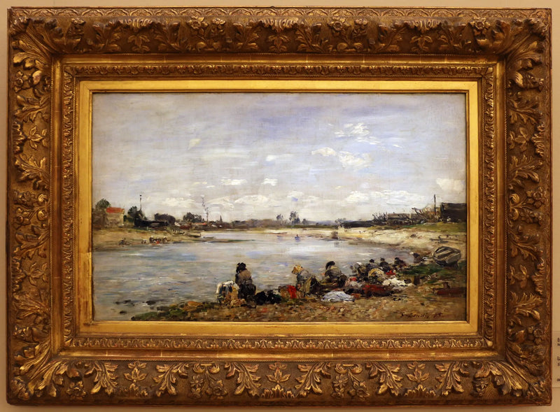 Washing - Eugène Boudin
