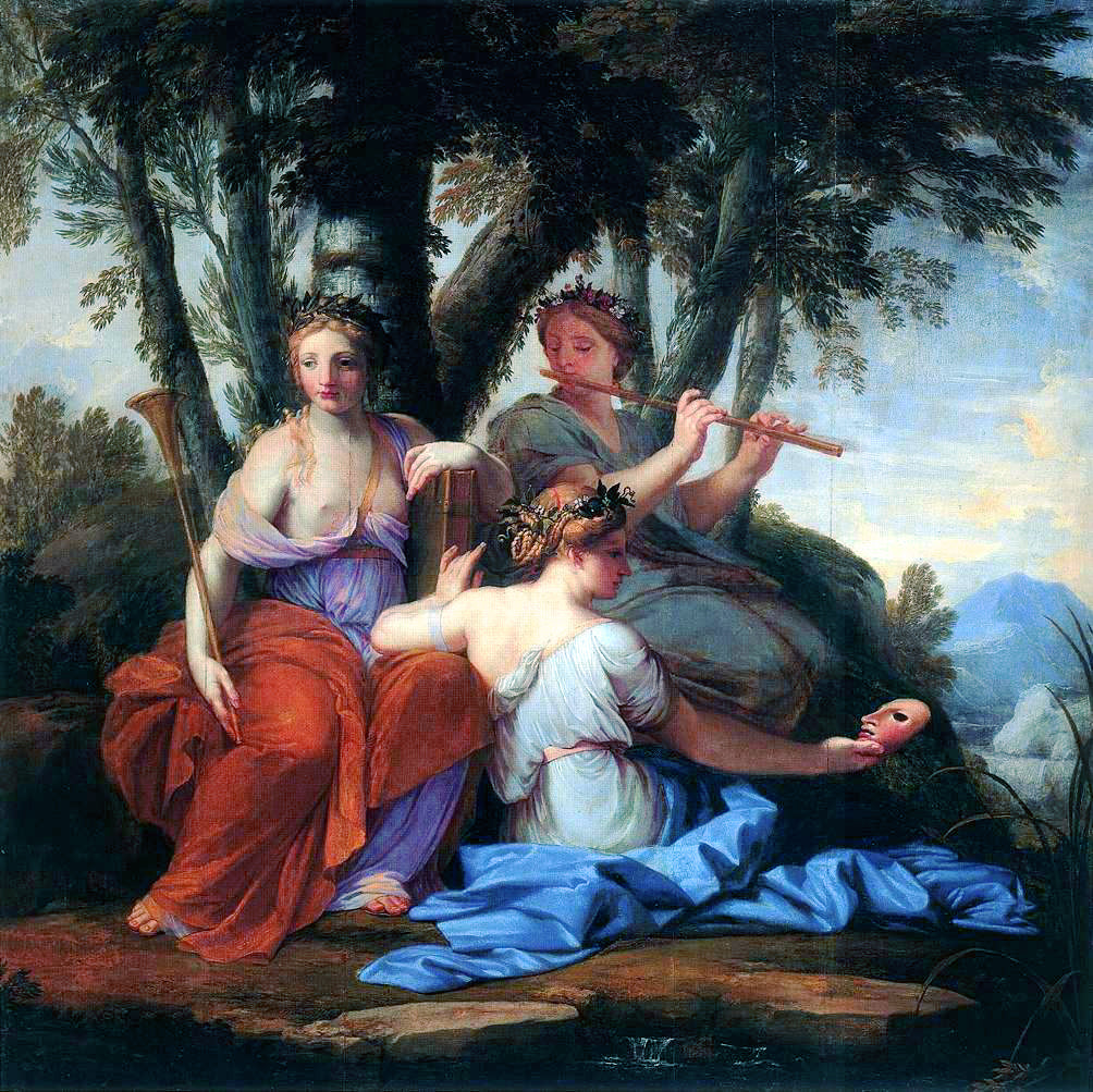 Clio, Euterpe et Thalie - Eustache Le Sueur