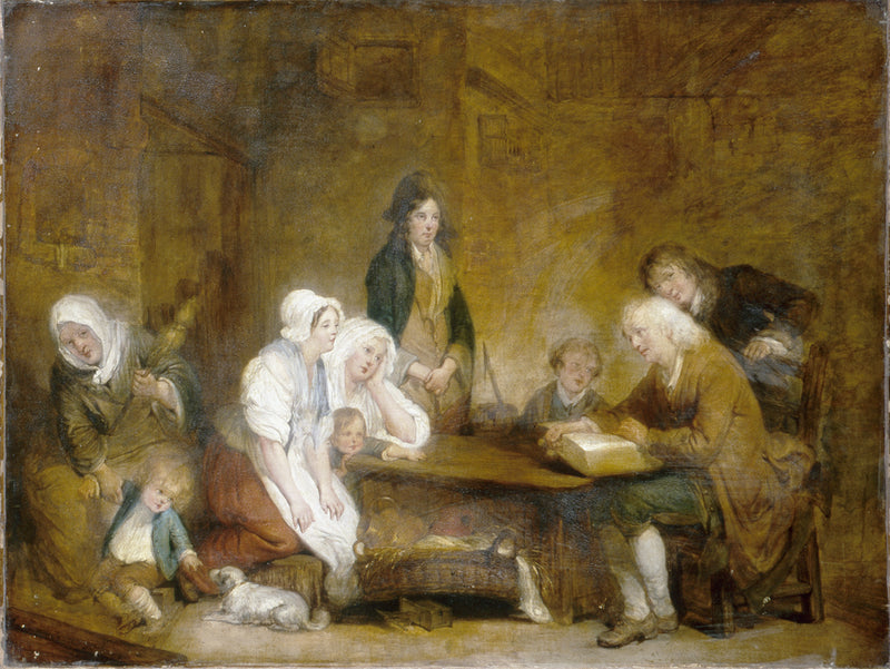 Family Worship - Jean-Baptiste Greuze