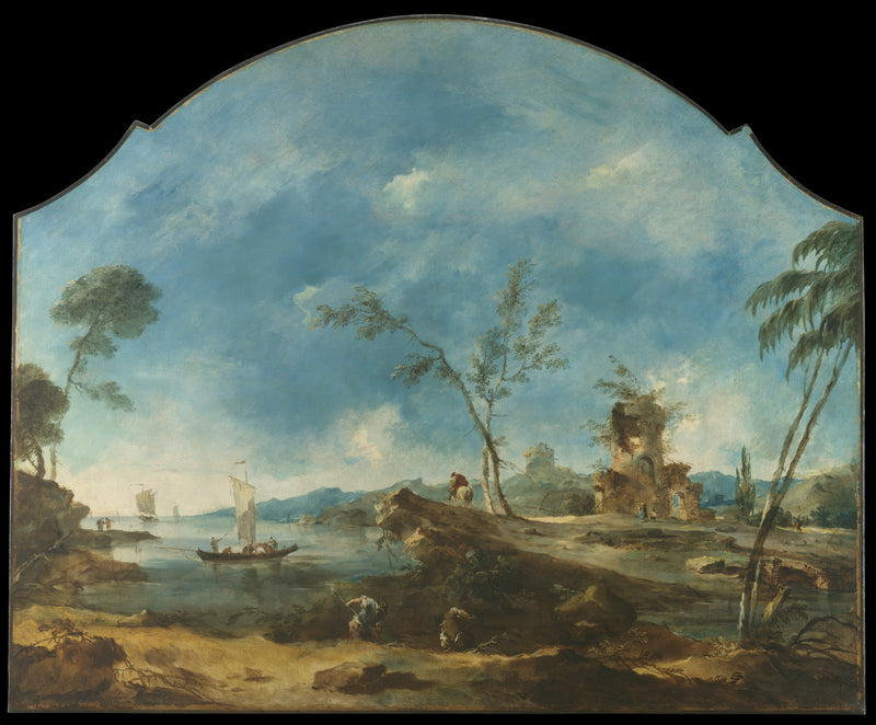 Fantastic Landscape - Francesco Guardi