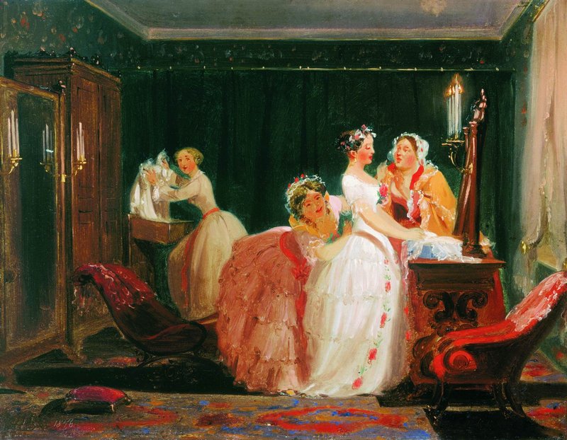 Habiller la mariée - Fyodor Bronnikov