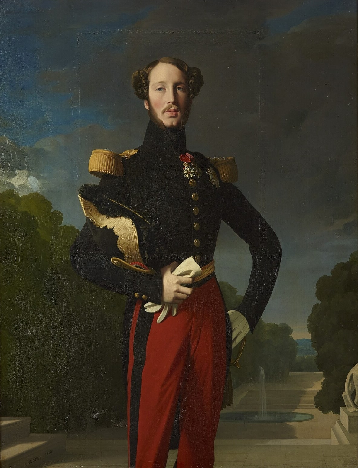 Ferdinand-Philippe-Henri, Duke of Orléans (1810-1842) - Jean-Auguste-Dominique Ingres