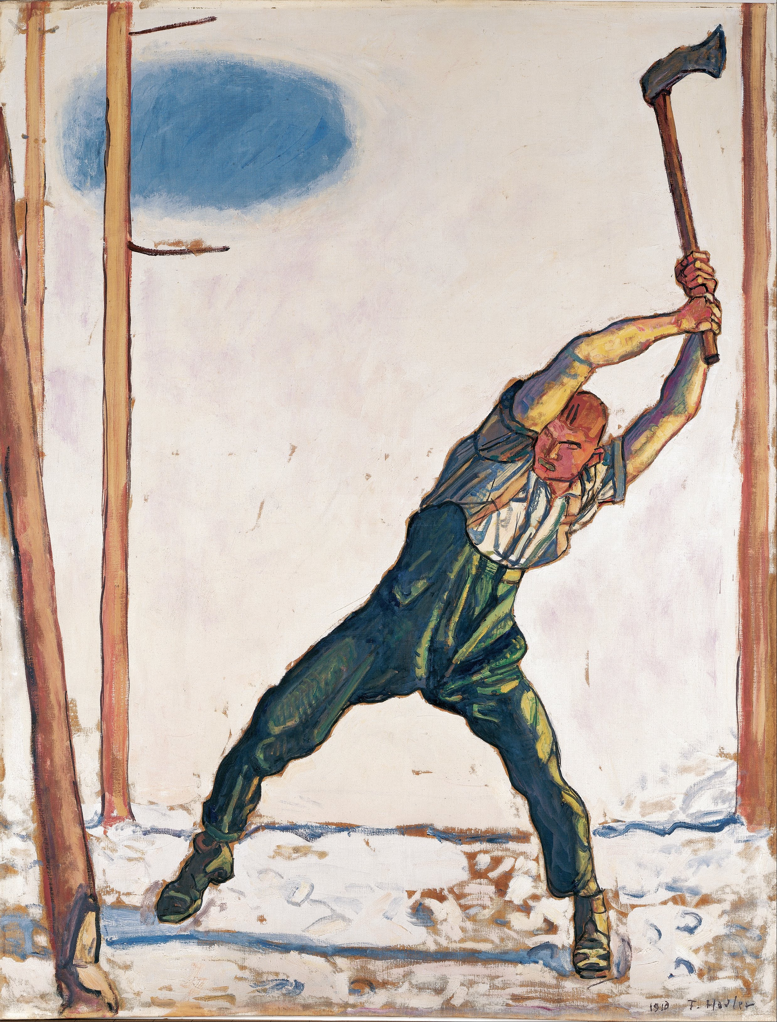 Bûcheron - Ferdinand Hodler