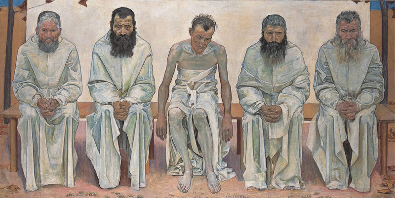 The Tired of Life - Ferdinand Hodler