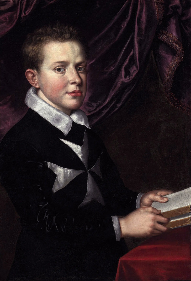 Portrait of Ferdinand I Gonzaga as a Child - Peter Paul Rubens
