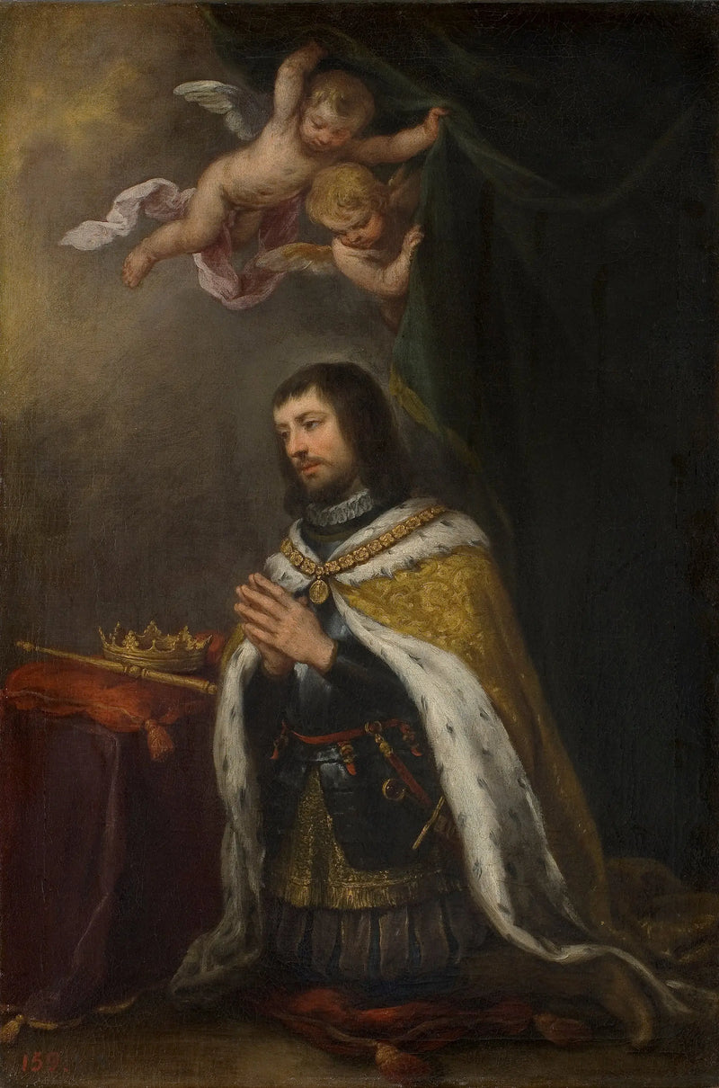 Saint Ferdinand, King of Castile, León, and Asturias - Bartolomé Esteban Murillo