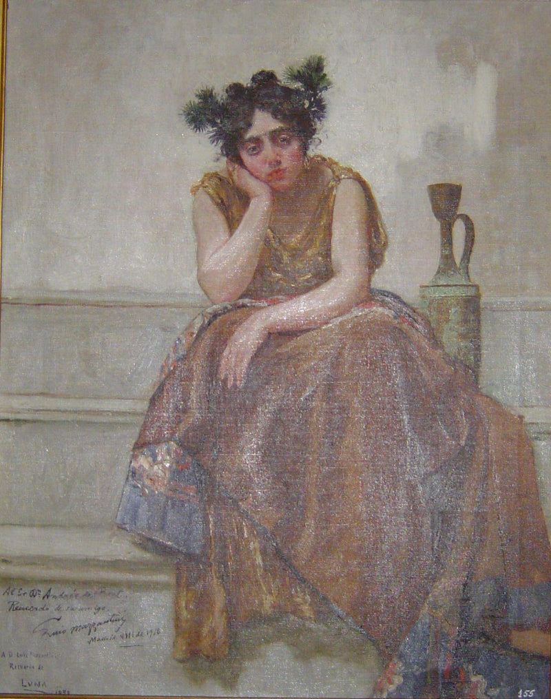 Figure féminine - Juan Luna