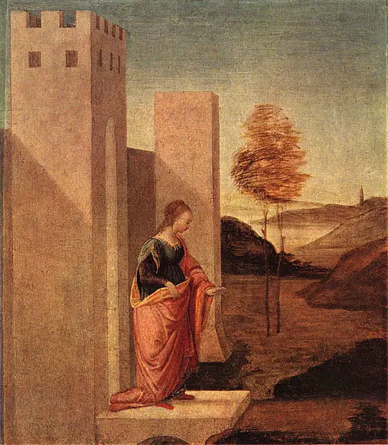 Queen Vashti Leaves the Royal Palace - Sandro Botticelli