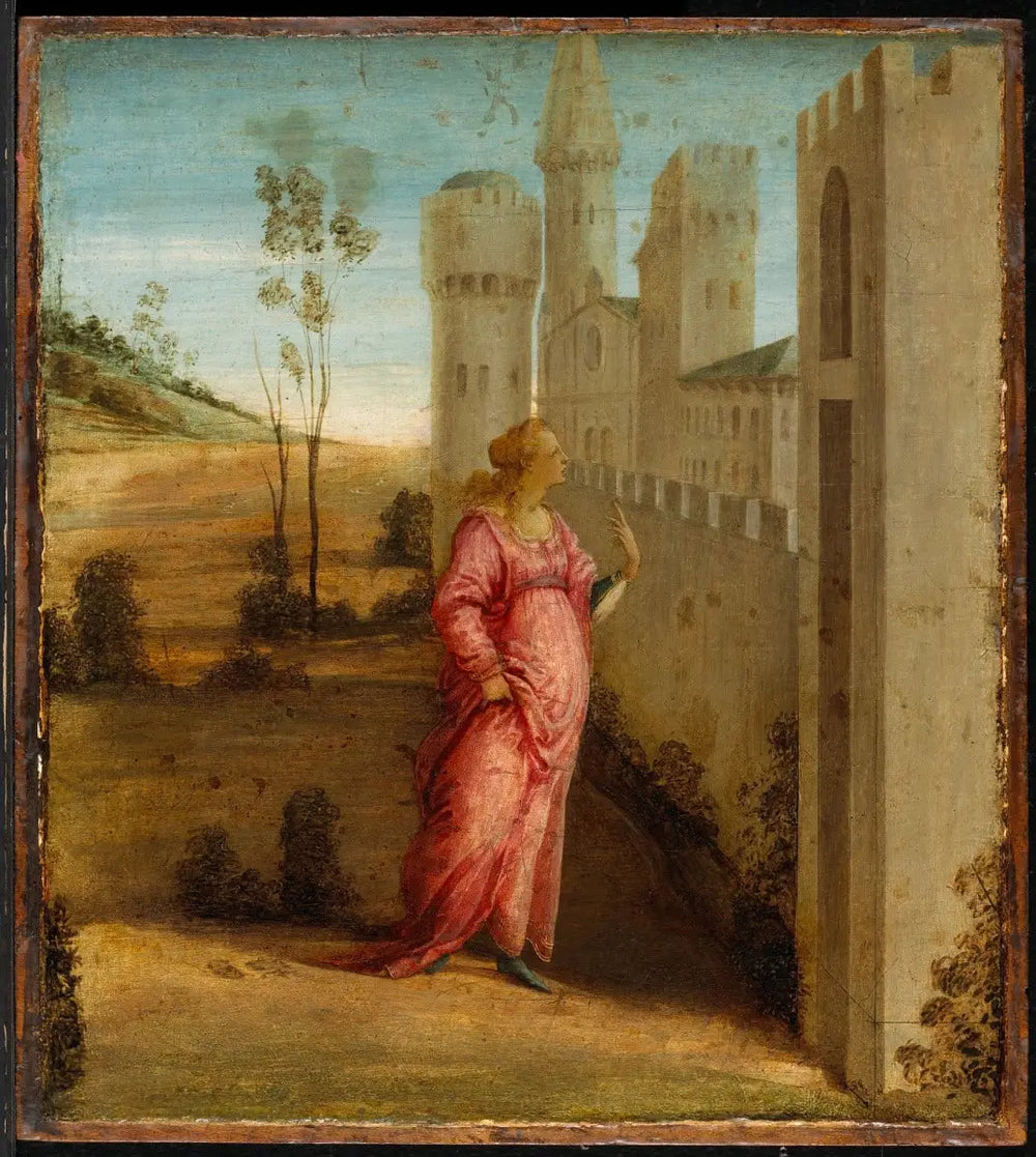 Esther aux portes du palais - Filippino Lippi - Alpha Reproduction