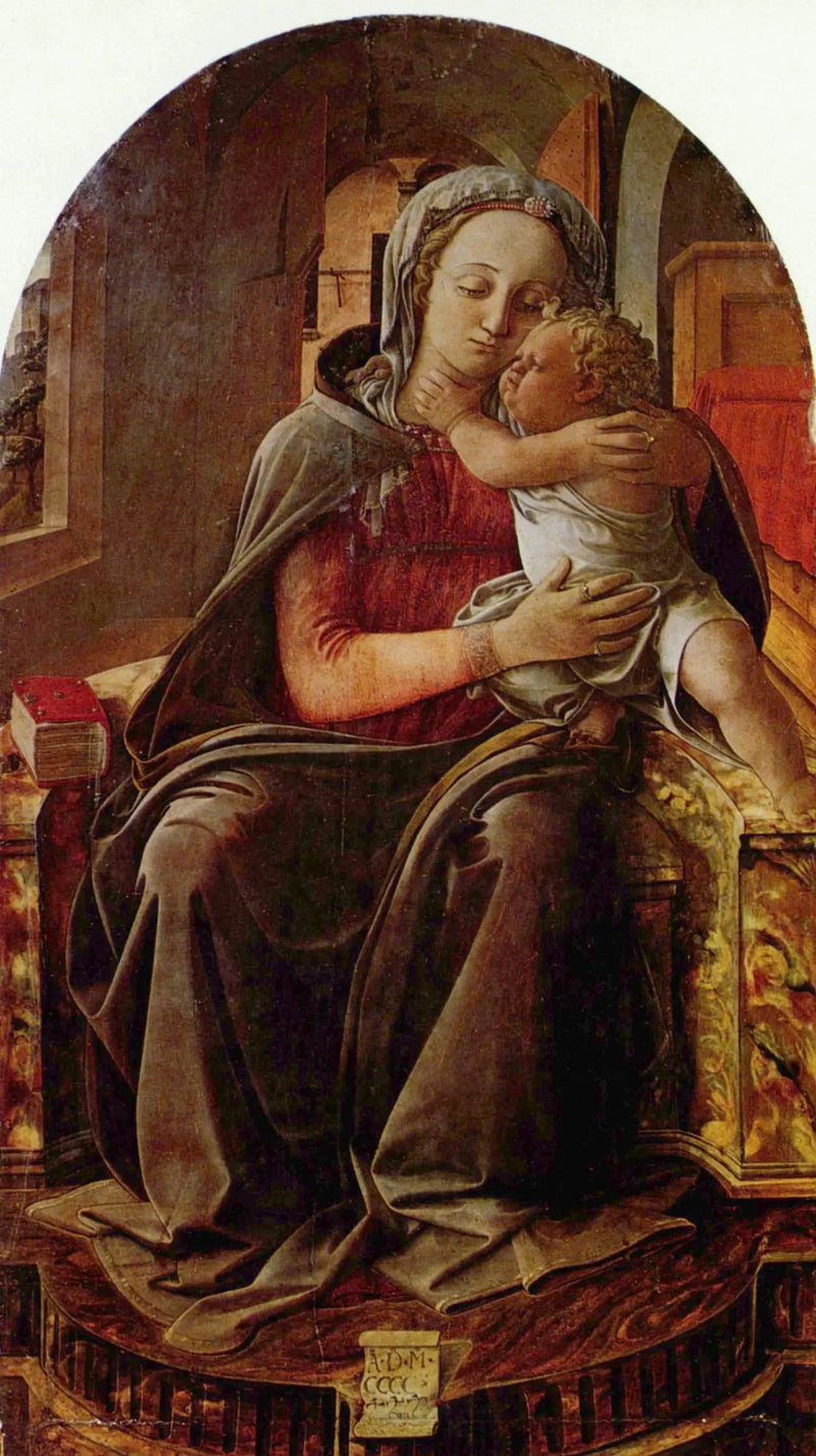 Virgin of Tarquinia - Fra Filippo Lippi