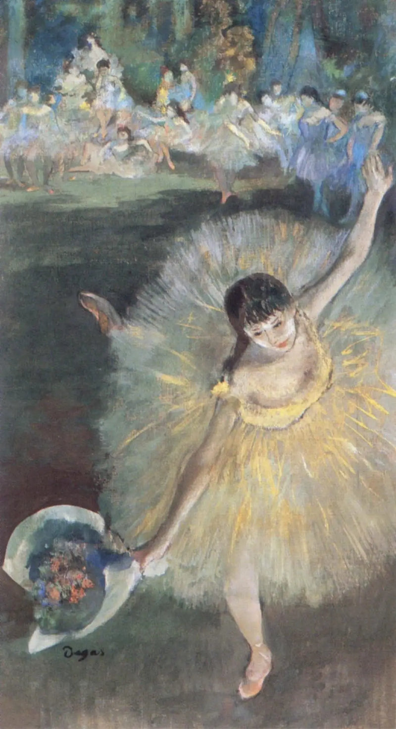 End of the Arabesque - Edgar Degas