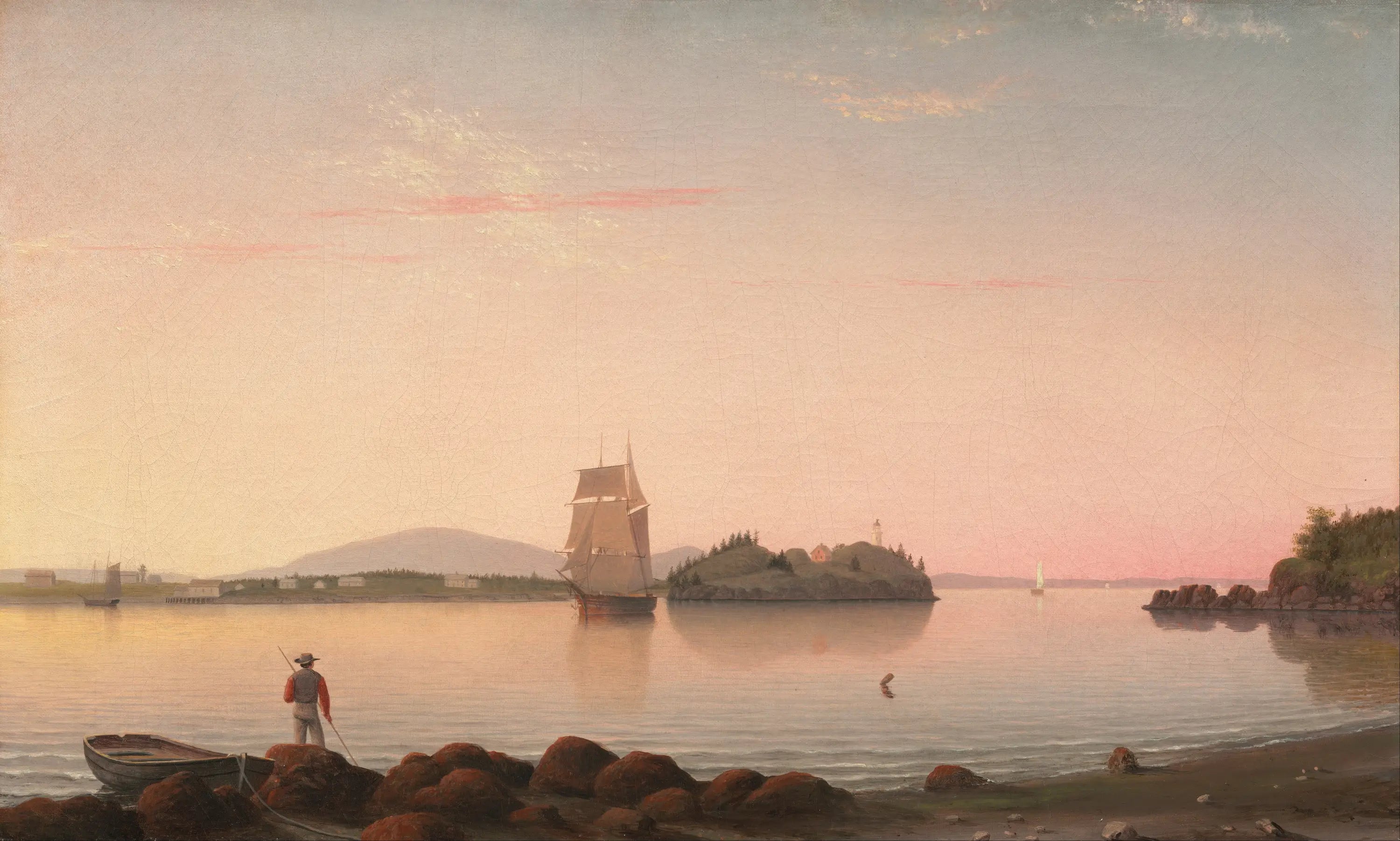 Owl’s Head baie de Penobscot Maine - Fitz Henry Lane - Alpha Reproduction