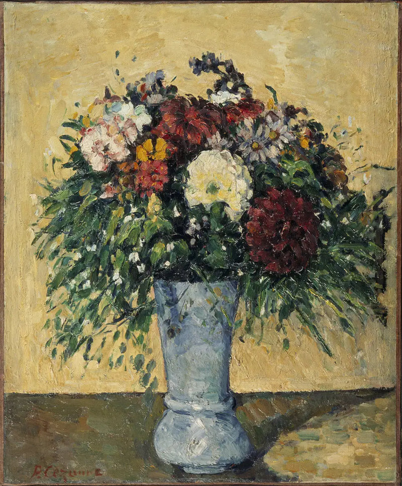 Flowers in a Vase - Paul Cézanne