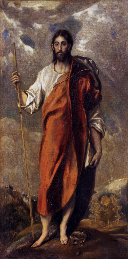 Saint Jacques en pèlerin - El Greco
