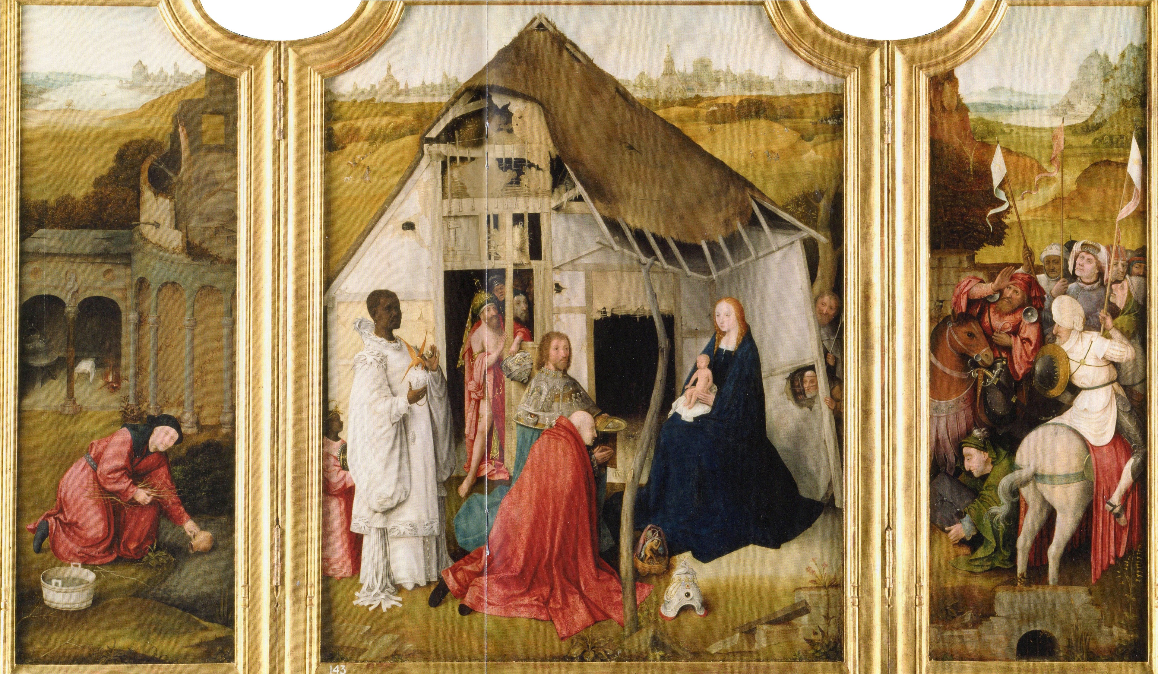 The Adoration of the Magi - Hieronymus Bosch