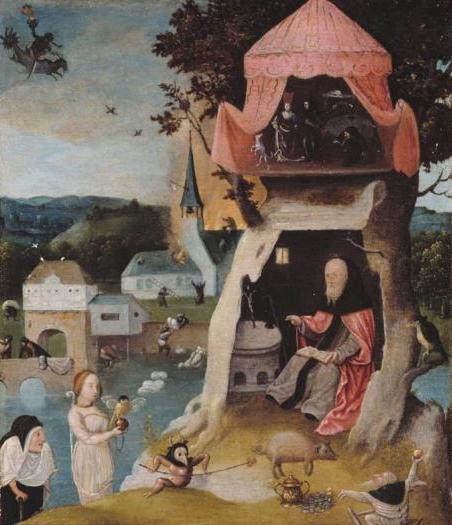The Temptation of Saint Anthony - Hieronymus Bosch