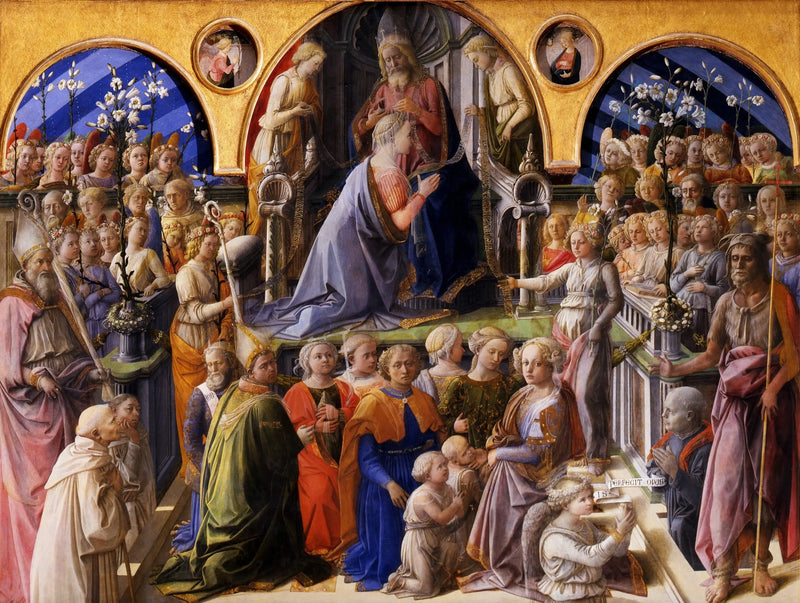 The Coronation of the Virgin - Fra Filippo Lippi