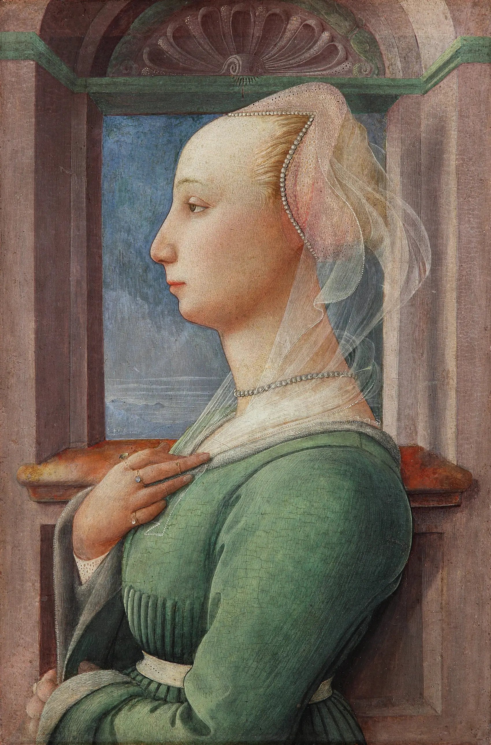 Portrait de femme - Fra Filippo Lippi - Alpha Reproduction