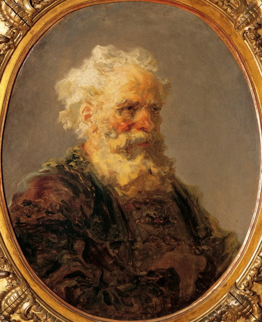 Portrait d'homme âgé - Jean-Honoré Fragonard