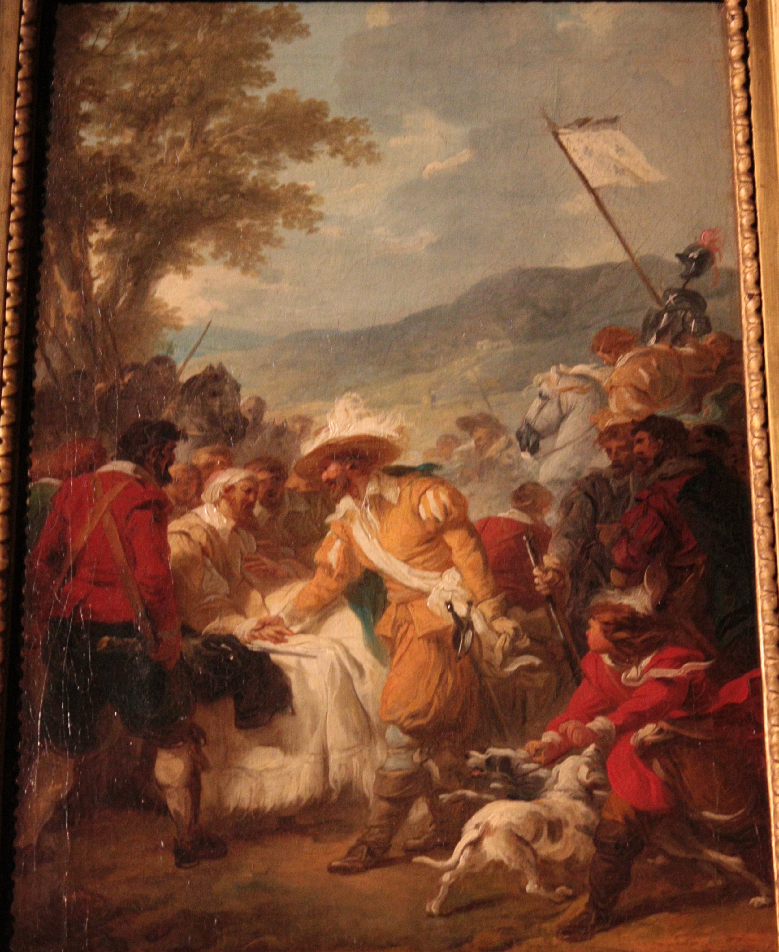 Henri IV rencontrant Sully blessé - François-André Vincent