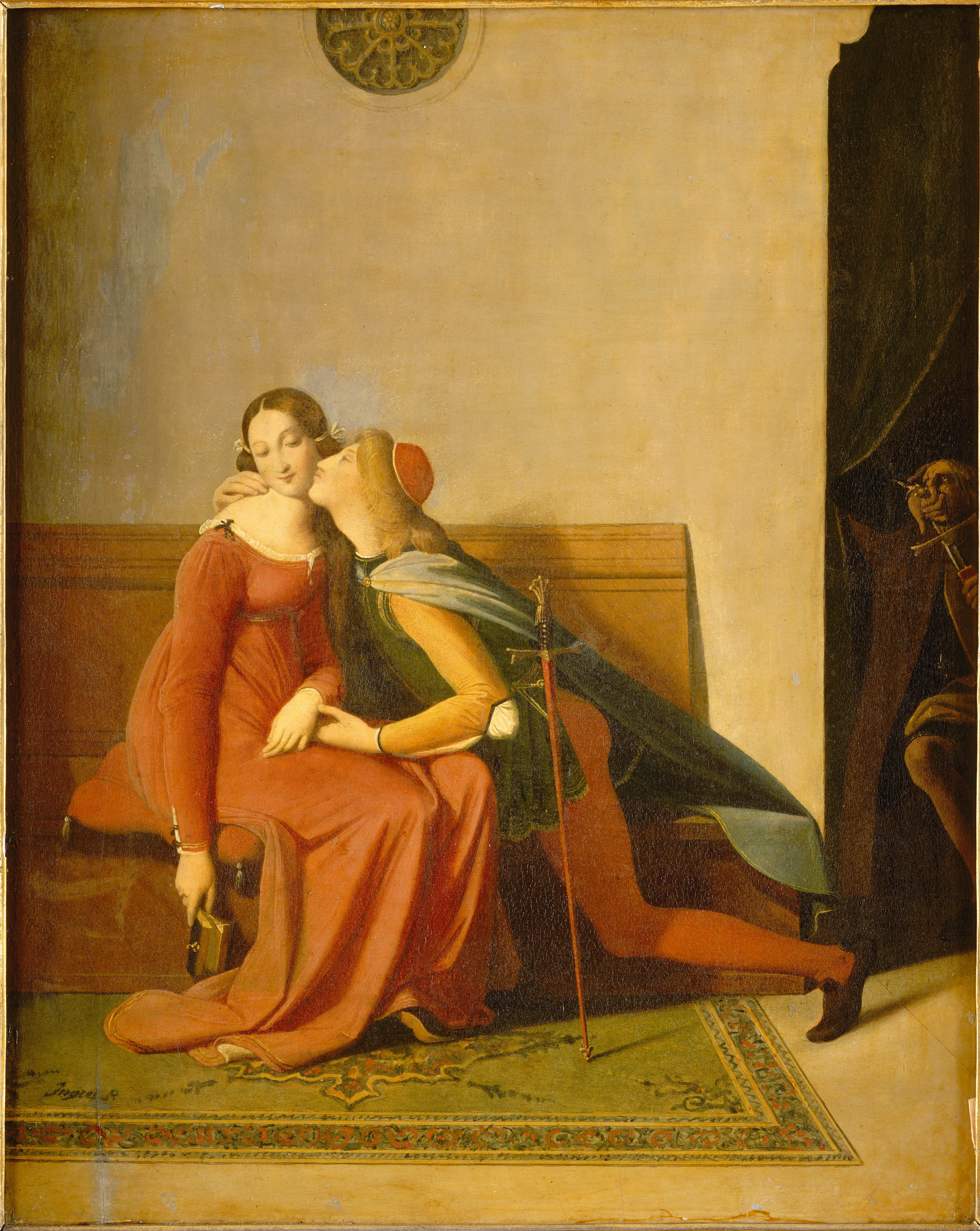 Paolo and Francesca - Jean-Auguste-Dominique Ingres