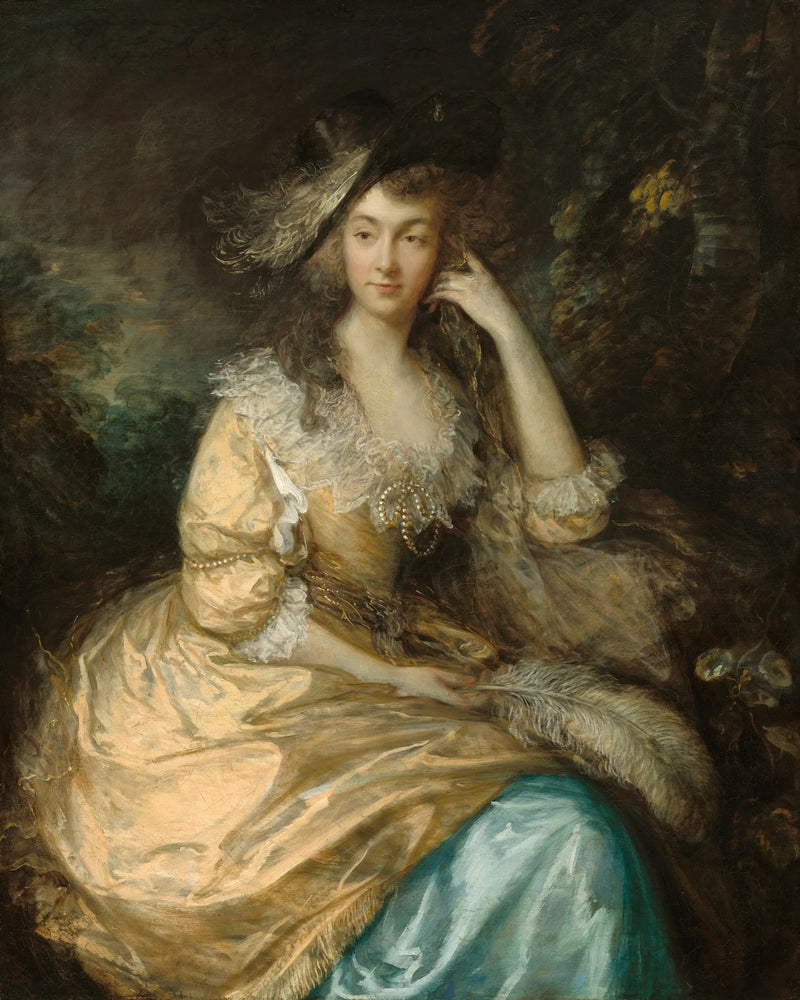 Frances Susanna, Dame of Dunstanville - Thomas Gainsborough