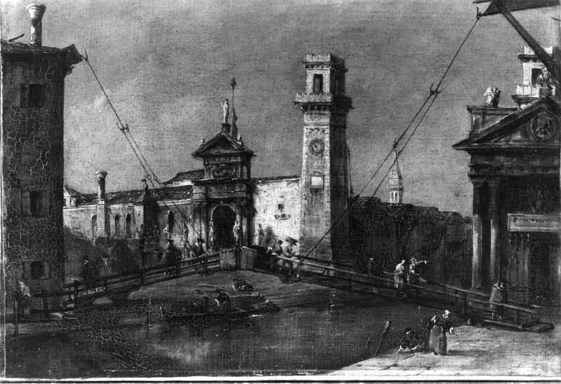 The Arsenal, Venice - Francesco Guardi