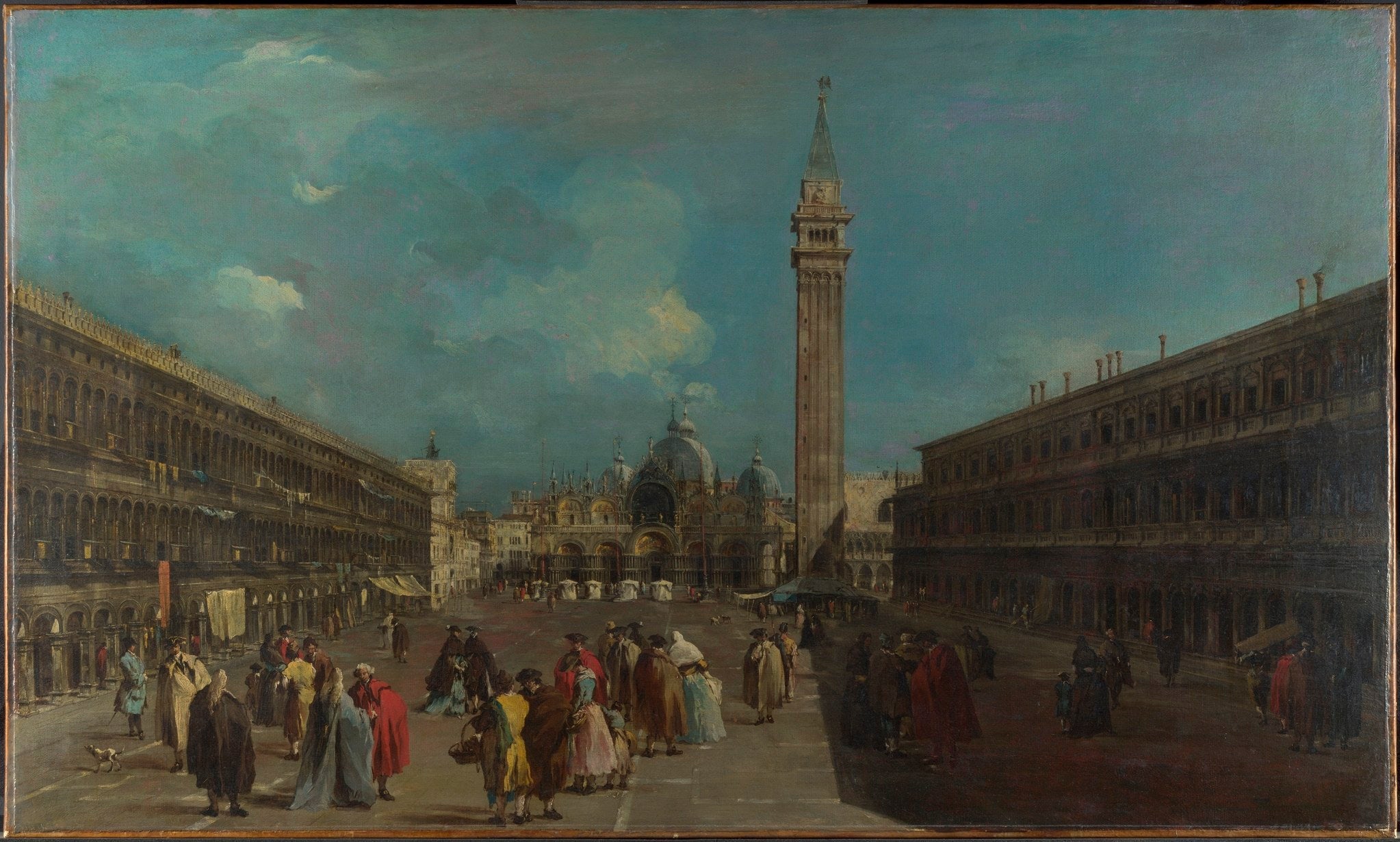Venise : Piazza San Marco - Francesco Guardi