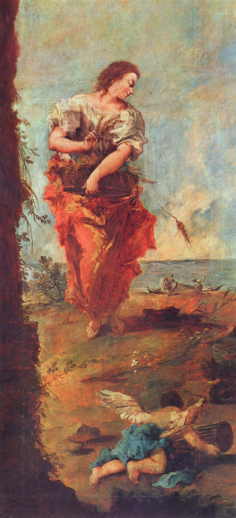 Allegory of Abundance - Francesco Guardi