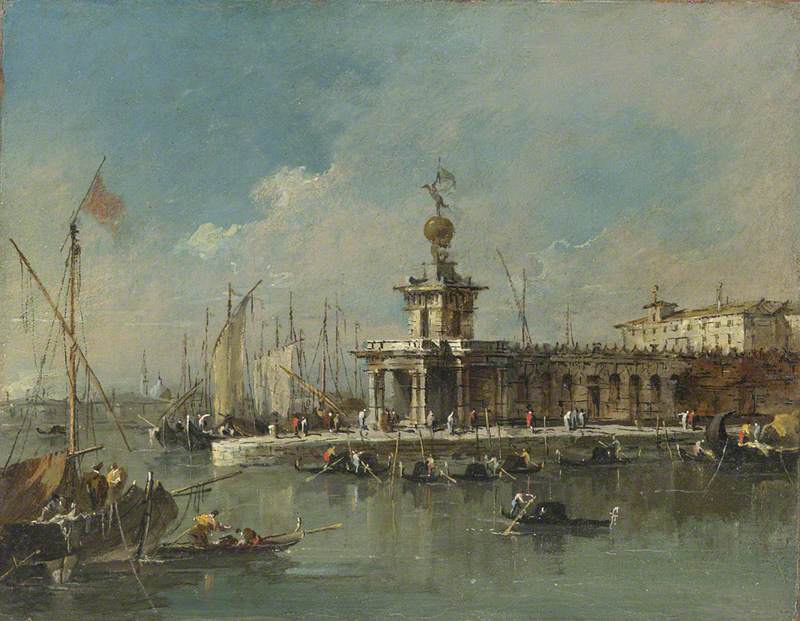 Venice: La Punta della Dogana - Francesco Guardi