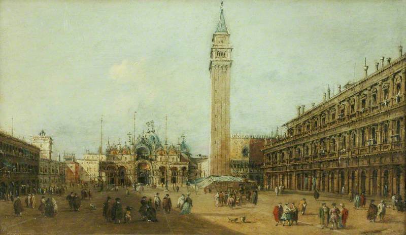 Place Saint-Marc, Venise - Francesco Guardi