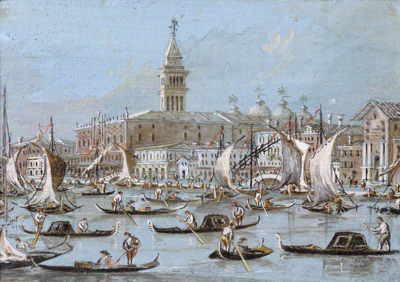 The Bacino, Venice - Francesco Guardi